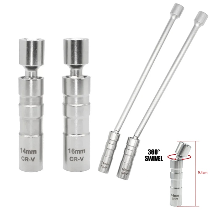 Candle Making Supplies Online - 14 ミリメートル 16 ミリメートルスパークプラグ取り外しツールレンチ磁気スリーブ 3/8 インチ