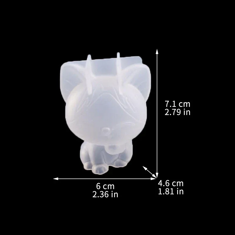 3D 幾何学的なシリコーンユニコーン猫鹿クマ型ソープキャンド - Candle Making Supplies Online のレビューと価格