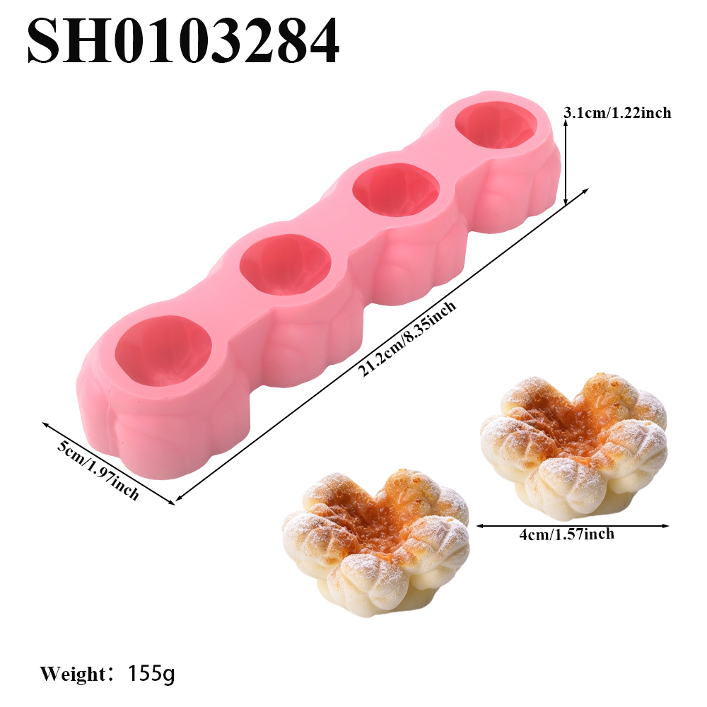 1セルまたは4セルポップコーンデザイン食品グレードシリコンケ - Candle Making Supplies Online のレビューと価格