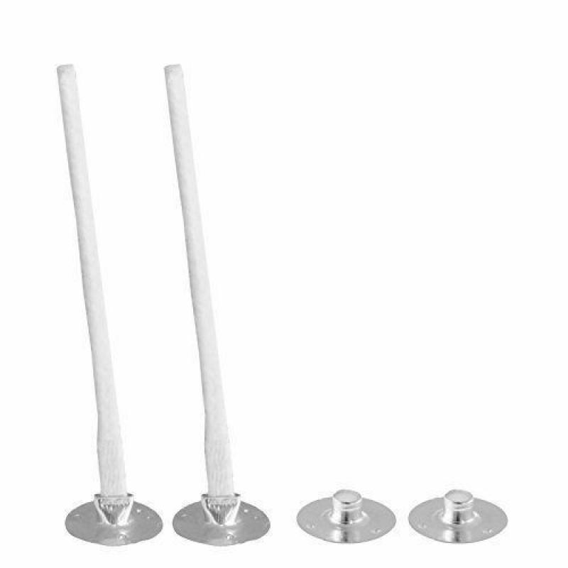 500 個キャンドル芯金属サステナータブホルダー手作り DI - Candle Making Supplies Online のレビューと価格