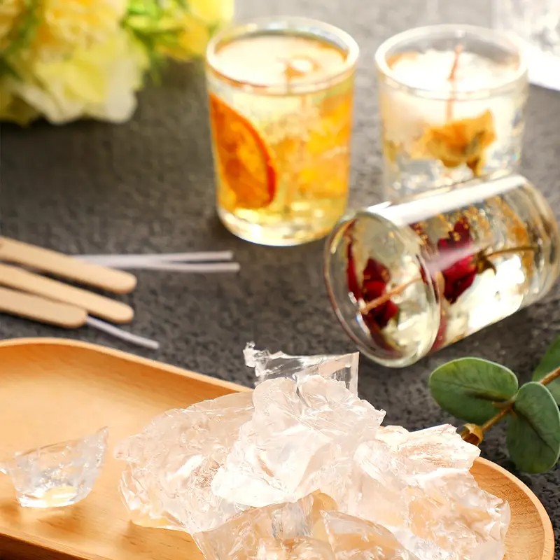 透明クリスタルワックス、ゼリーワックス、クラフト DIY キ - Candle Making Supplies Online のレビューと価格